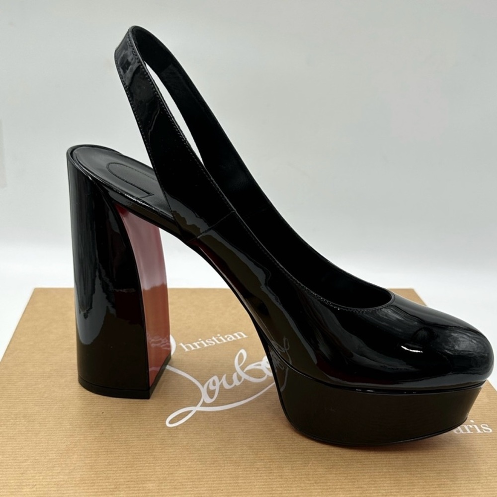 Christian Louboutin Movida Sling 130. Size 39.5